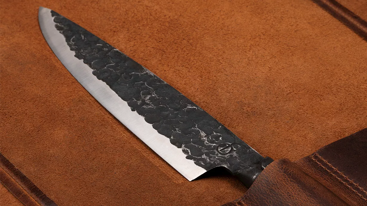 Essentials messenfoudraal leder