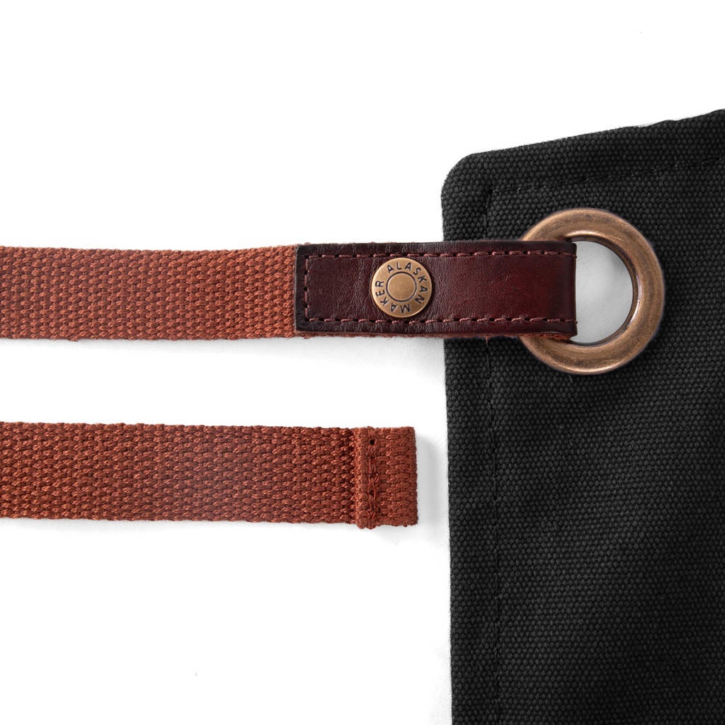 schort n°325 stonewashed - zwart