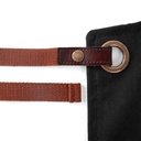 schort n°325 stonewashed - zwart