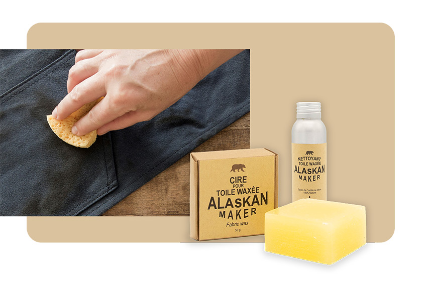 was voor gewaxt canvas 