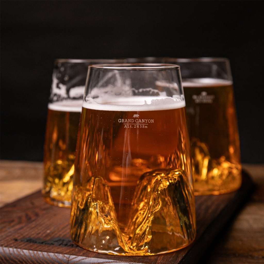 design glas topographic- Grand Canyon 