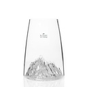 design glas topographic- Mont Blanc