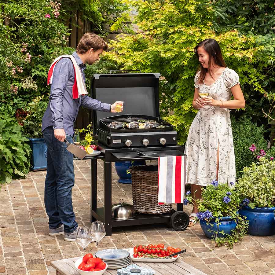 plancha amalia 360 v2 gas, black