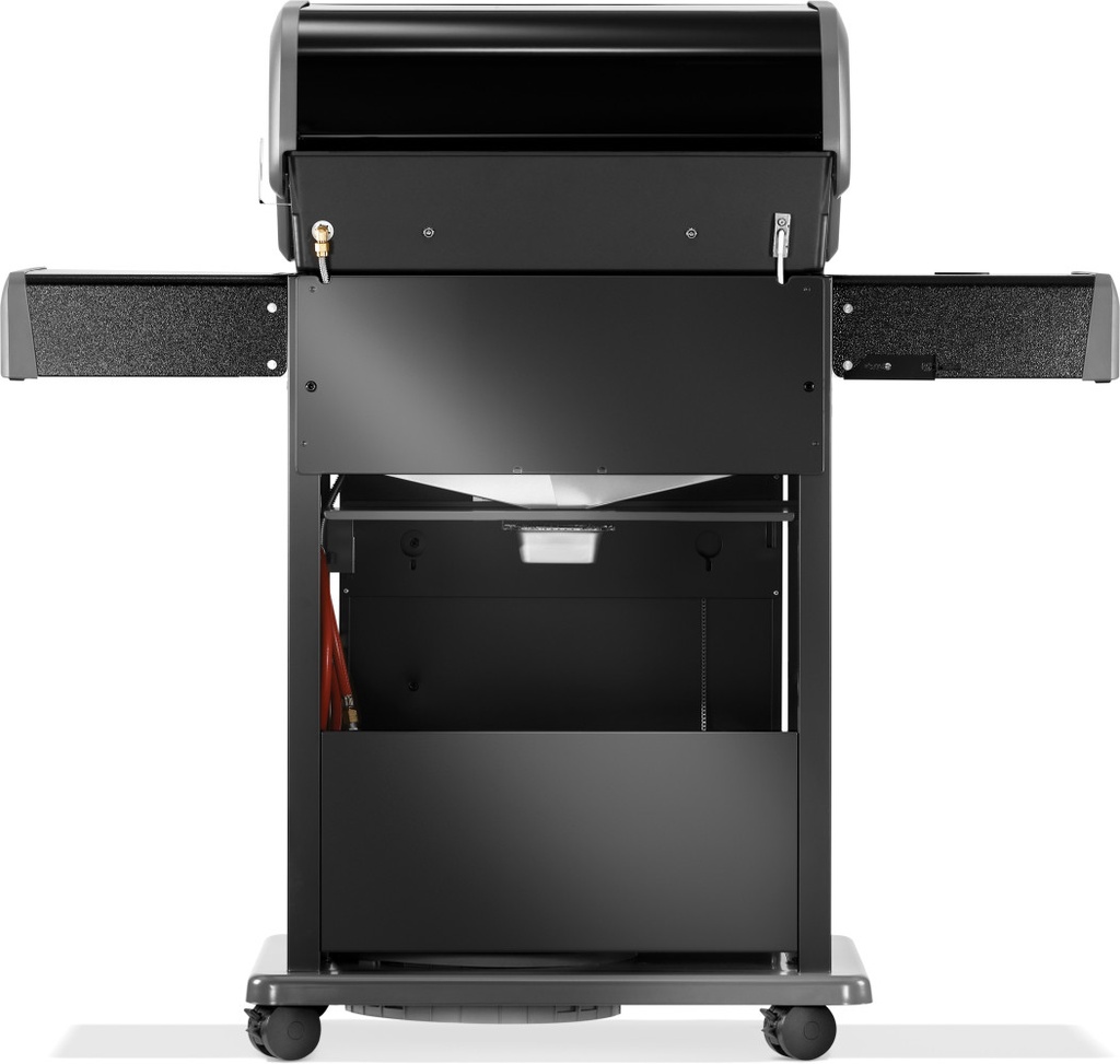 rogue 425 rsb met zij- en achterbranders, incl draaispit