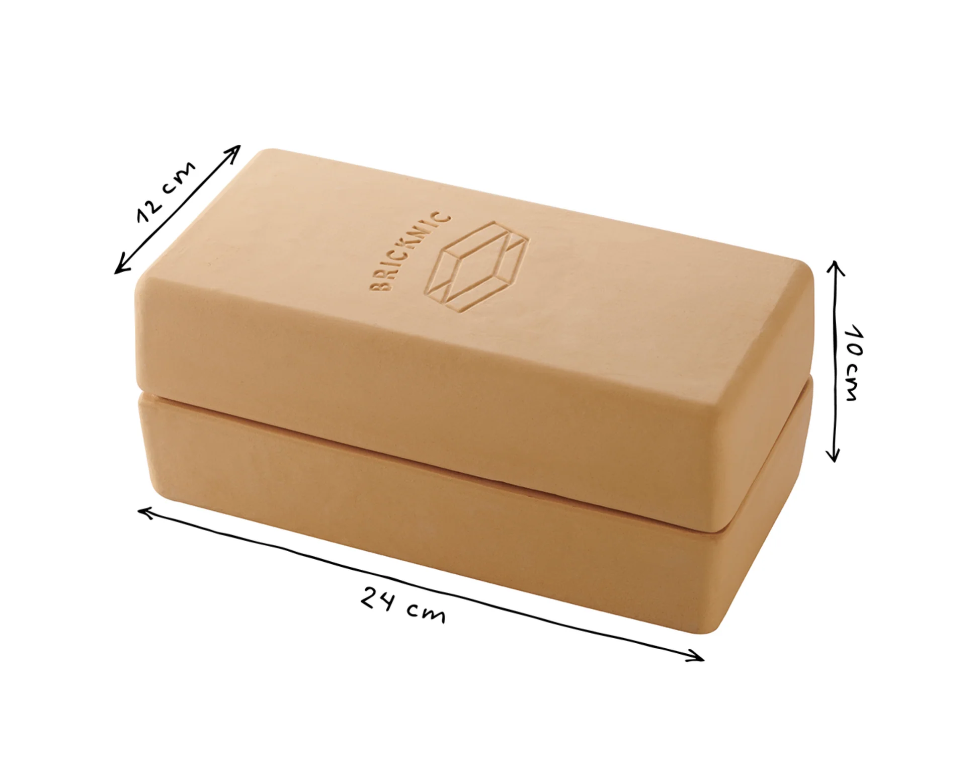 römertopf ovenschaal brick natural