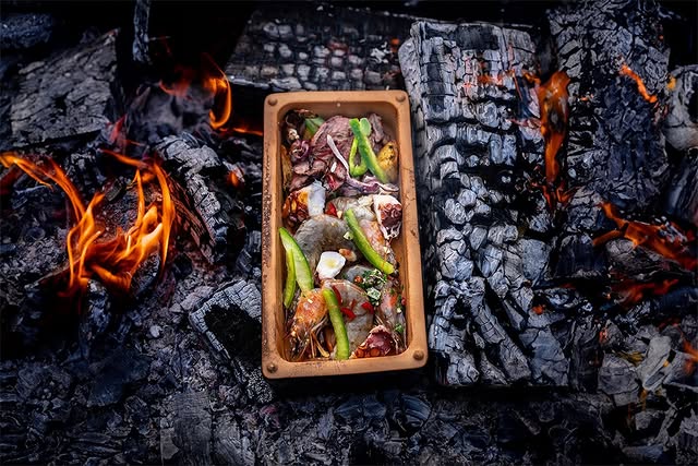 römertopf ovenschaal brick natural