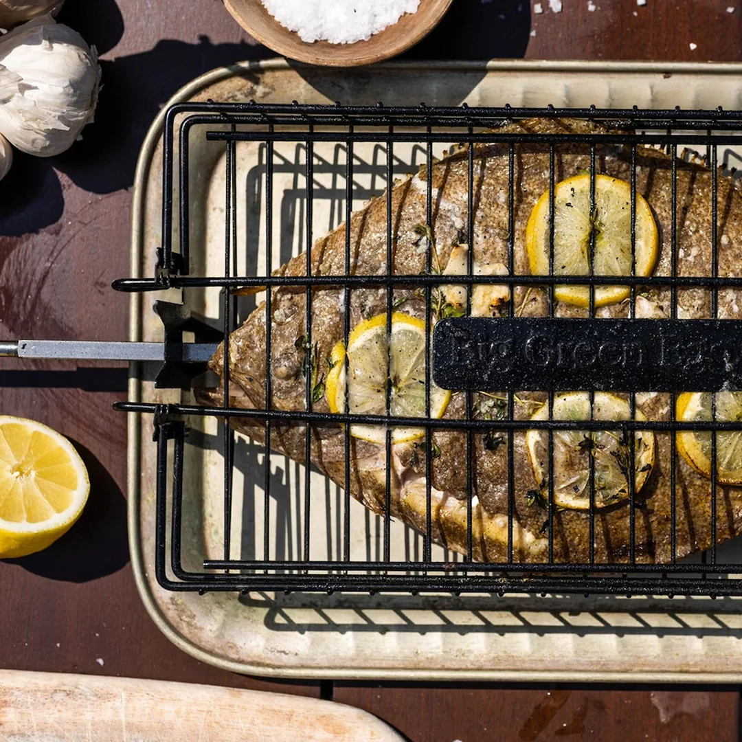 flat basket rotisserie 