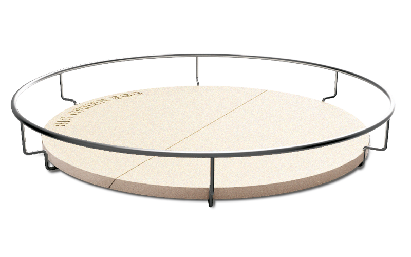 Pitt-Big Green Egg-Halve convEGGtor steen 2XL-3