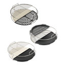 Pitt-Big Green Egg-Geperforeerde halve grill XL-3