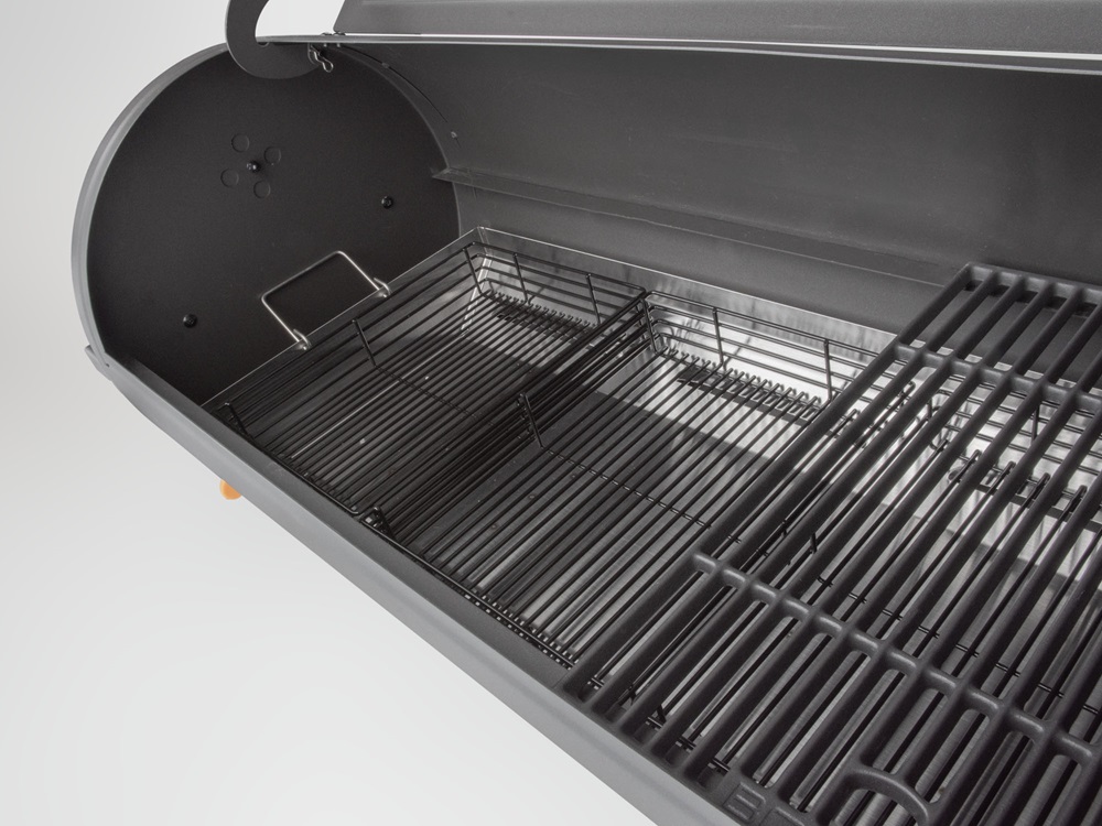 barilo top houtskoolbarbecue - inbouw