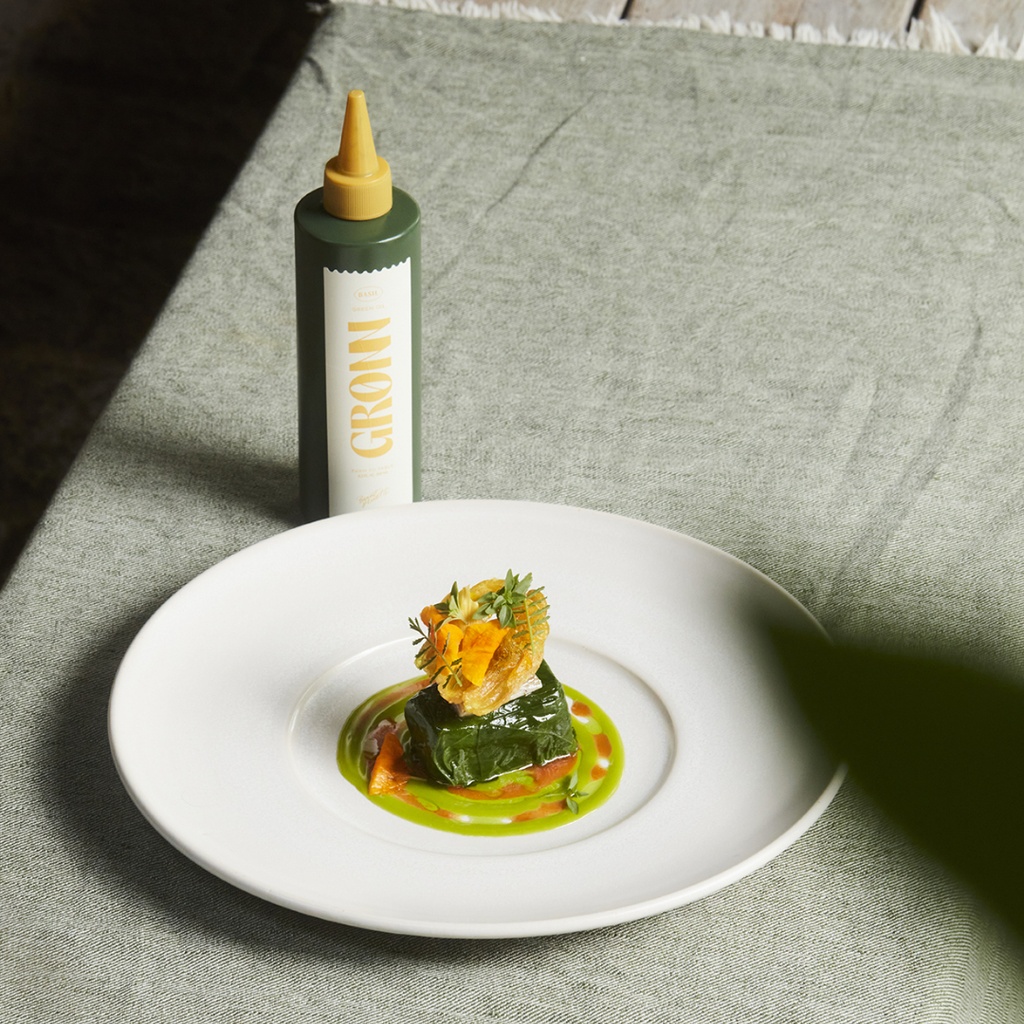 Grønn basilicum olie 250 ml  