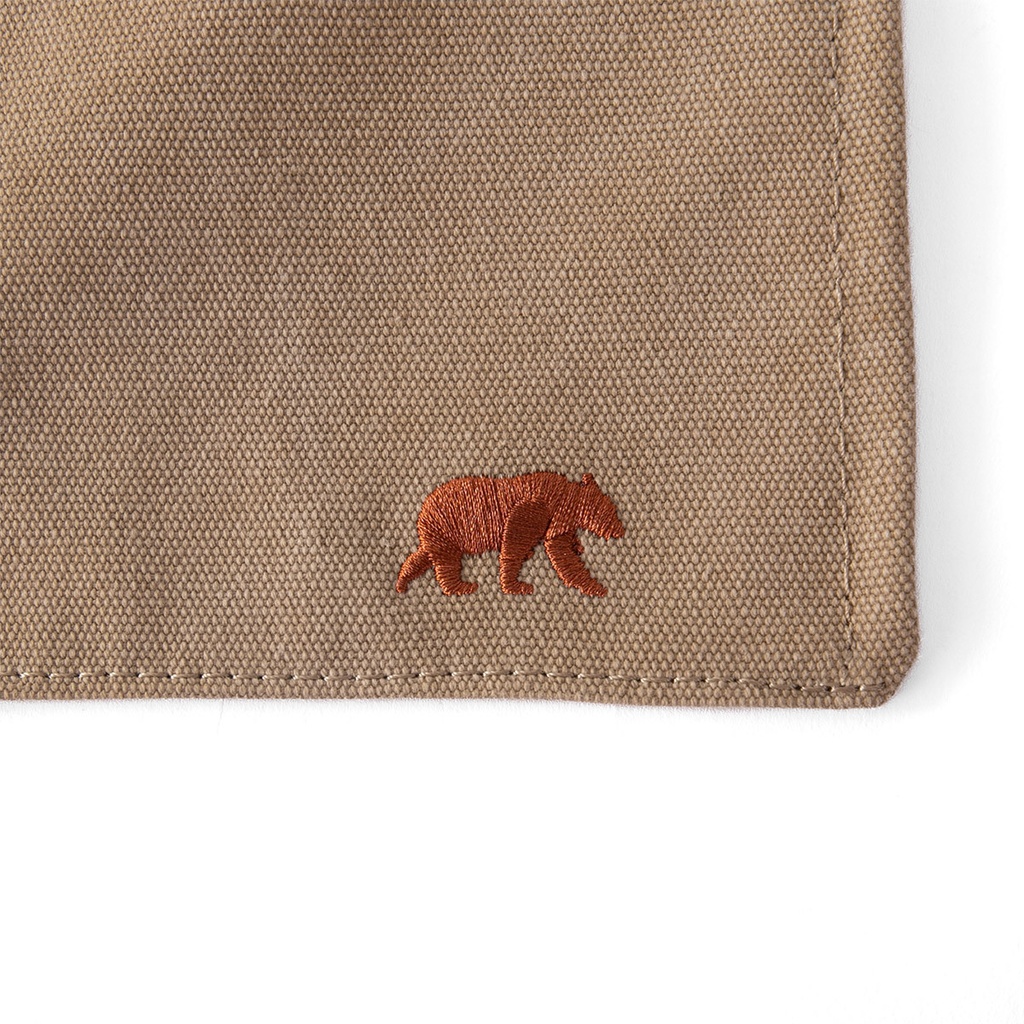 schort n°325 stonewashed - havane