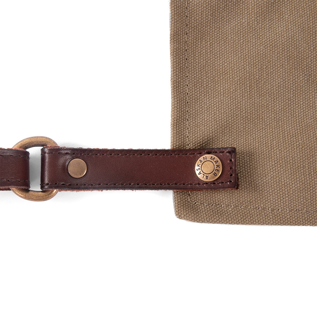 schort n°325 stonewashed - havane