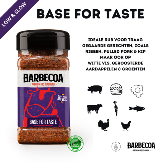 base for taste - all purpose BBQ rub 250 gr