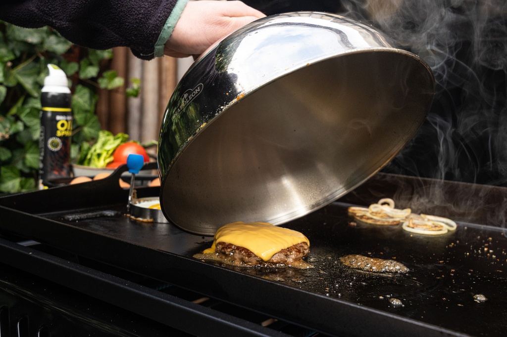 freestyle 24'' griddle black - gas