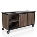 buitenkeuken bamboo graphite rhombus inferno 