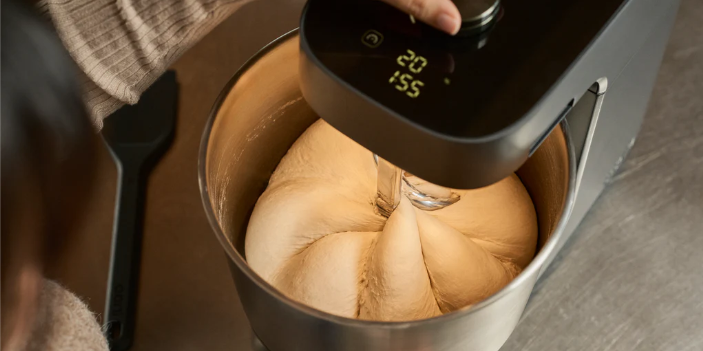 Spiraalmixer Halo Pro, grijs