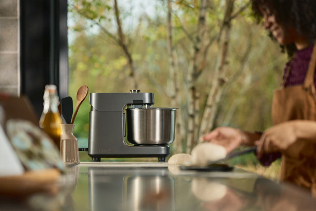 Spiraalmixer Halo Pro, grijs