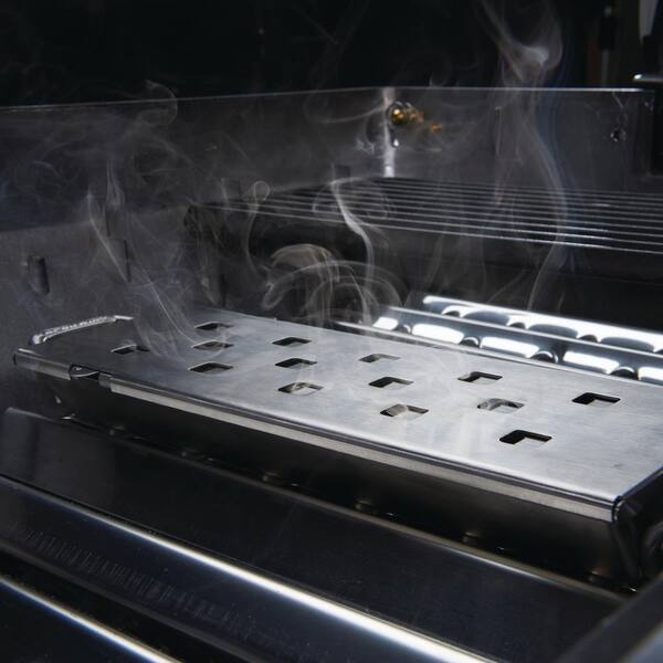 inox rookkastje, afsluitbaar 