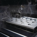 inox rookkastje, afsluitbaar 