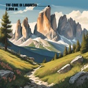 set van 2 topographic glazen - Tre Cime & Mt Rosa