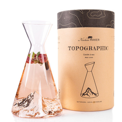 waterkaraf topographic Mt Matterhorn - 1l 
