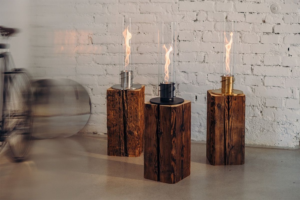 spin 1200 bio-burner omzetter (eco-ring en blusdeksel)