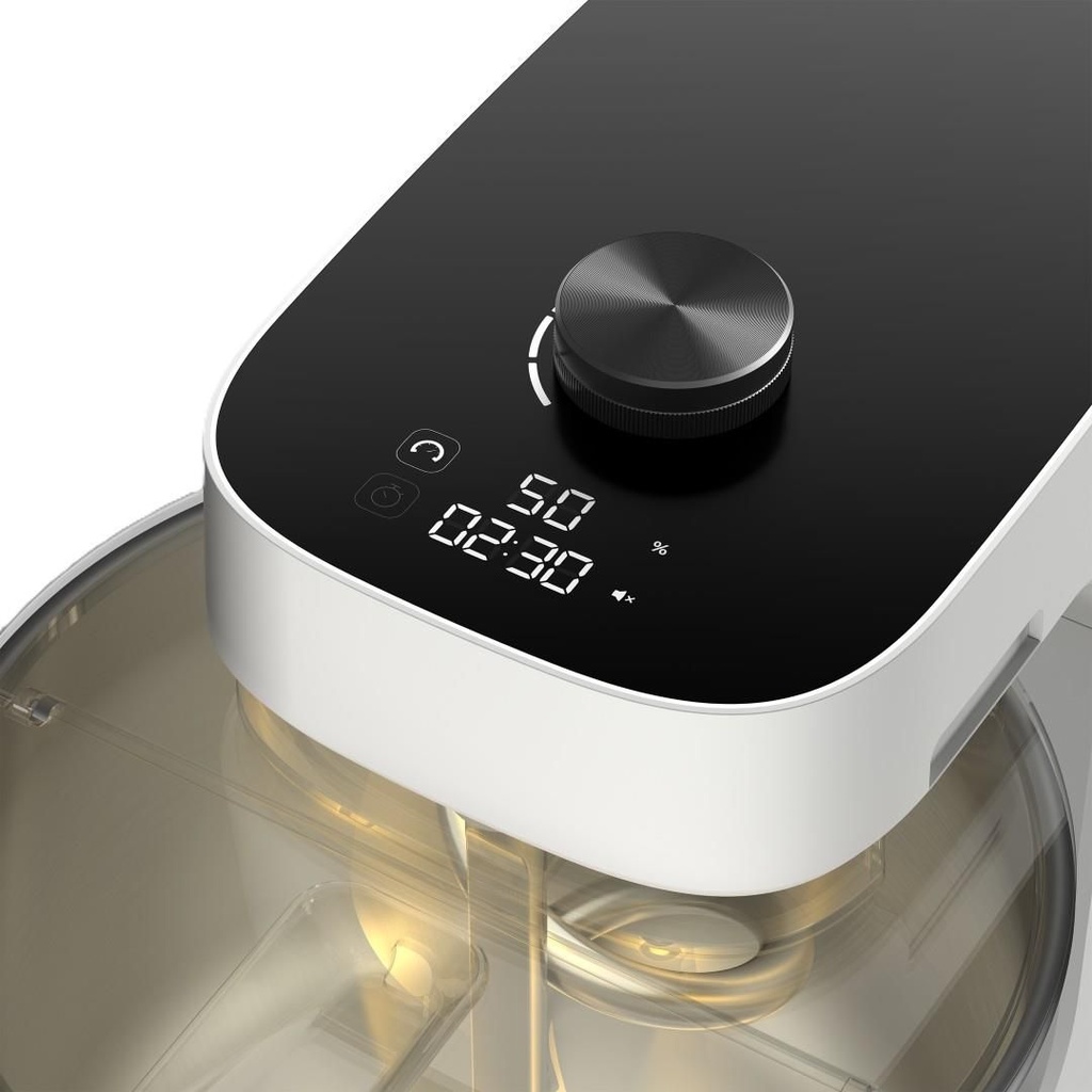 Spiraalmixer Halo Pro, wit