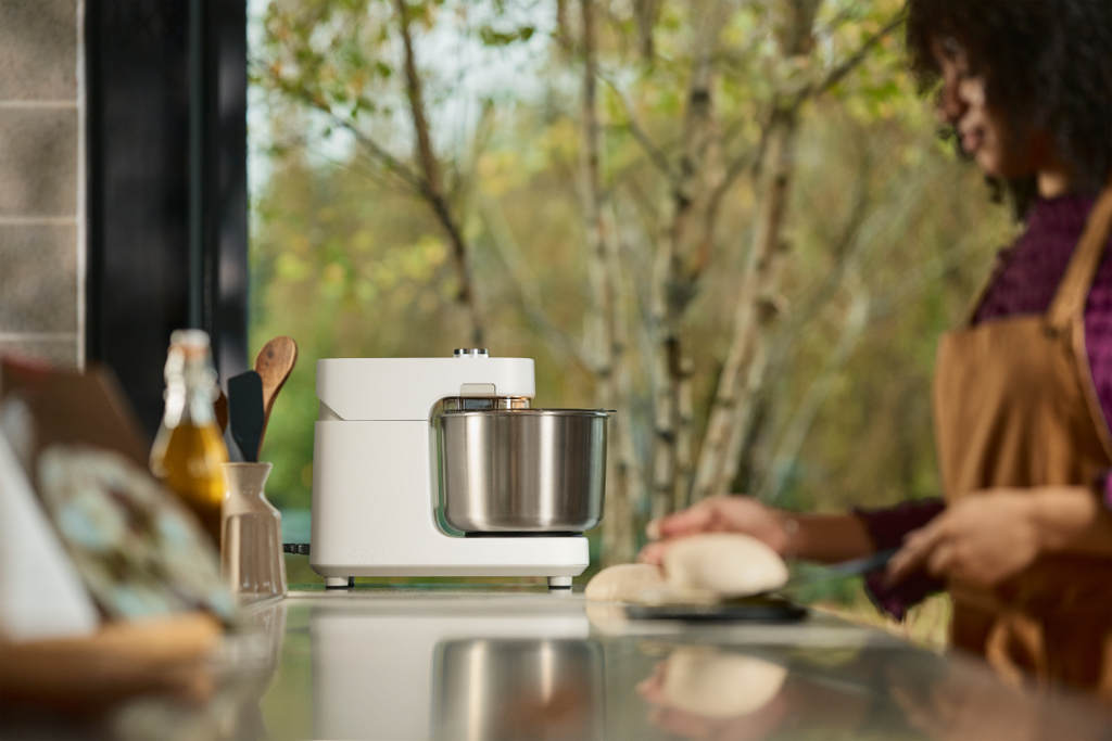 Spiraalmixer Halo Pro, wit