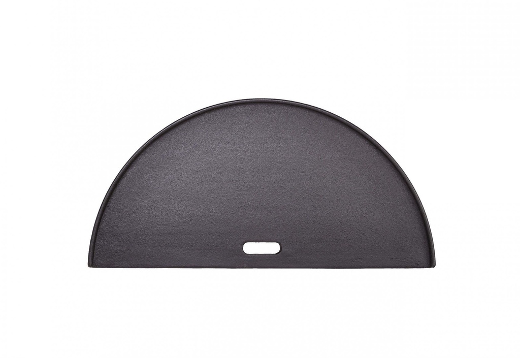 half moon cast iron reversible griddle classic joe