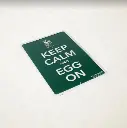 Pitt-Big Green Egg-Tekstbord Keep calm and egg on-1