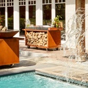 mise en place table corten pro 135 cd