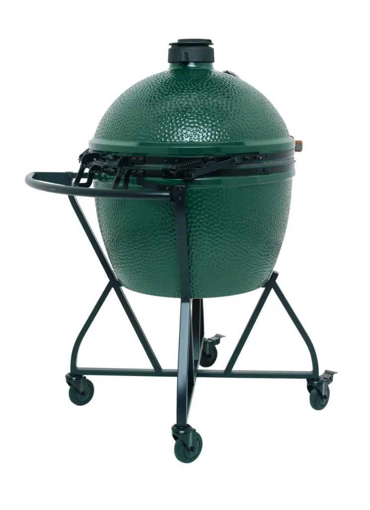 Pitt-Big Green Egg-Xlarge Big Green Egg met IntEGGrated nest + handler-2