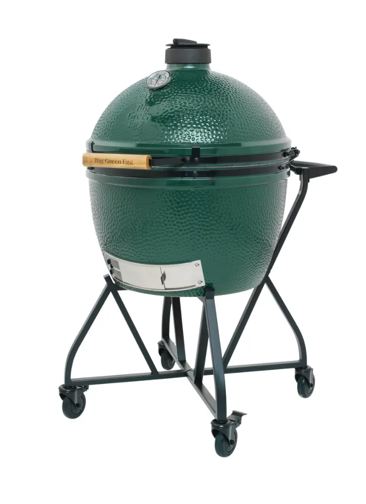 Pitt-Big Green Egg-Xlarge Big Green Egg met IntEGGrated nest + handler-3