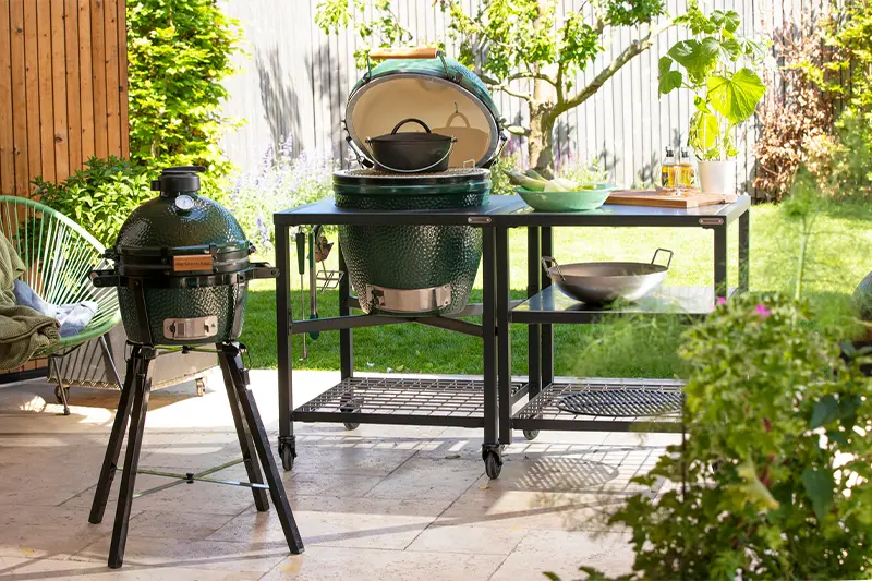 Pitt-Big Green Egg-Large Big Green Egg met EGG frame-2