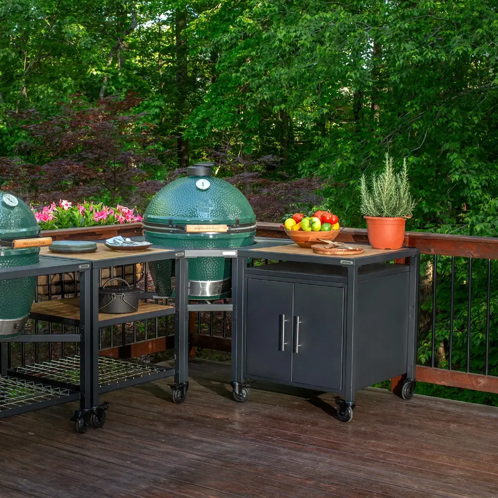 Pitt-Big Green Egg-Corner Egg frame XL-4