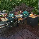 Pitt-Big Green Egg-Corner Egg frame L-4