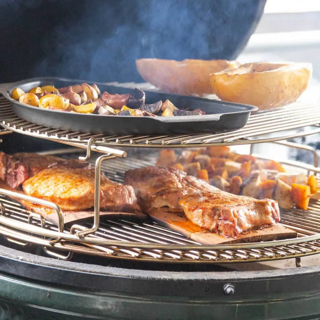 Pitt-Big Green Egg-5-delig EGGspander L-4