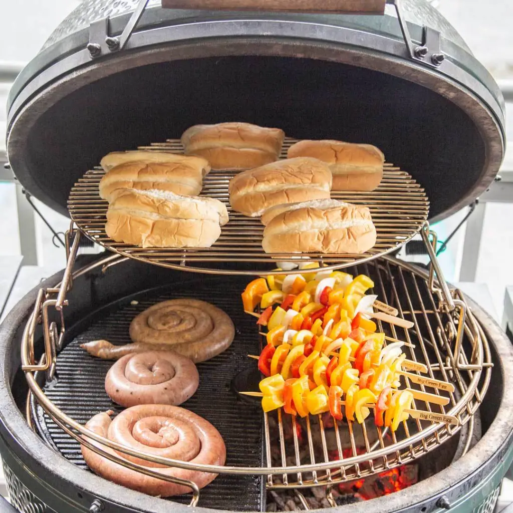 Pitt-Big Green Egg-Multilevel rek L, 2-delig-1