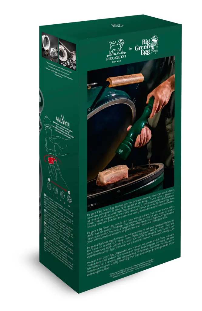 Pitt-Big Green Egg-Peugeot pepermolenset 30 cm peper & zout, lim ed-3