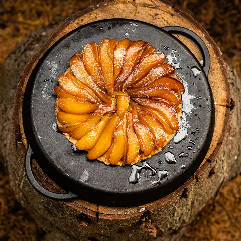 Pitt-Big Green Egg-Gietijzeren skillet L, XL, 2XL 36 cm-3