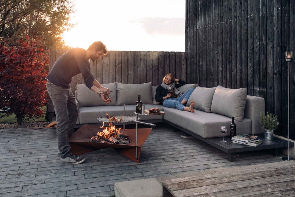 triple grillrooster dia 45 + houder