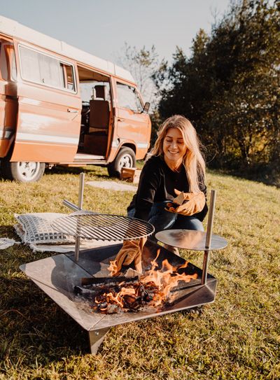 triple grillrooster dia 55 + houder