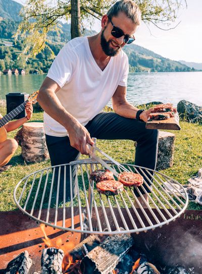 triple grillrooster dia 55 + houder