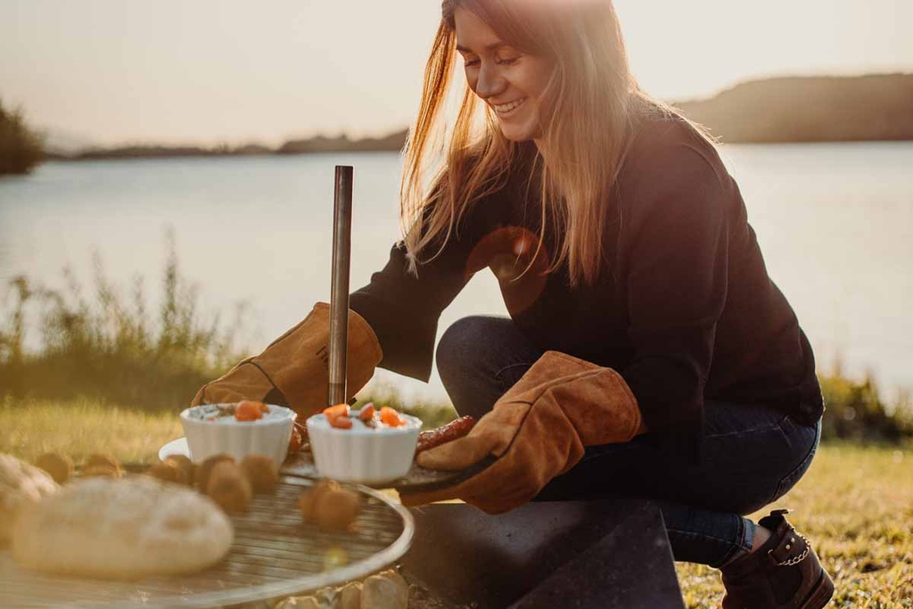 triple tafel en warmhoudplaat