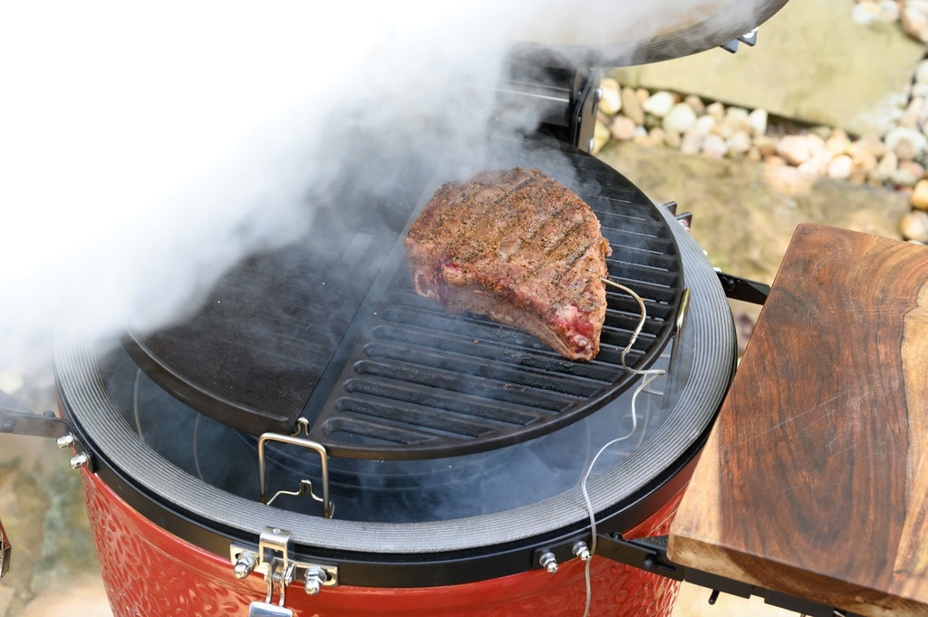 half moon cast iron cooking grate classic joe