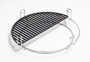 half moon cast iron cooking grate classic joe