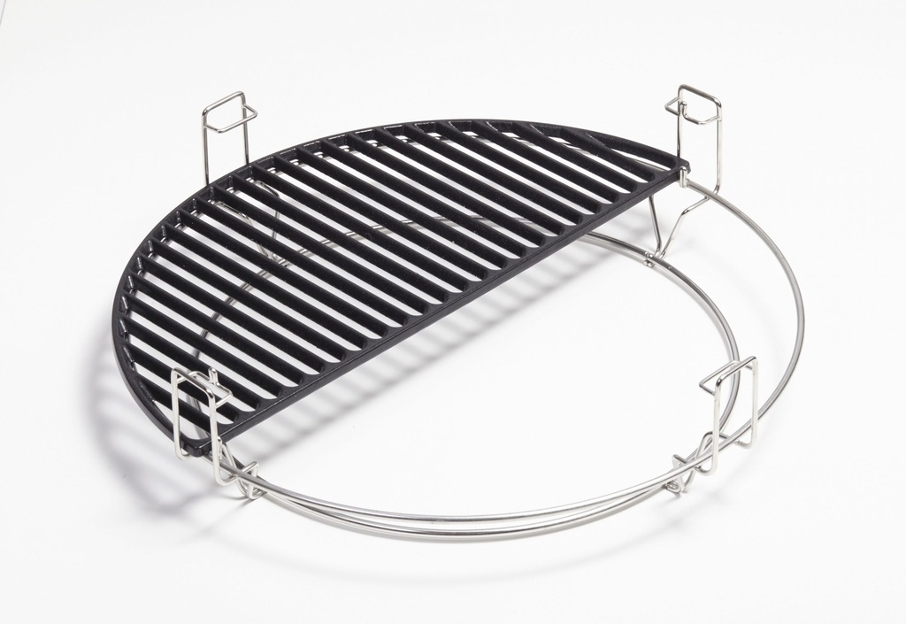 half moon cast iron cooking grate big joe