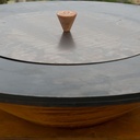 doofdeksel zwart 100