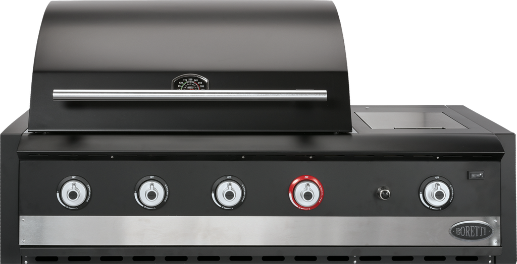 Ibrido Top gas/houtskool inbouwbarbecue